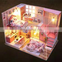 DIY Doll House Model , Small Miniature House Model for Fun