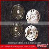 Shiny Colorful Metal European 2 Parts Women's Coats Snap Button thumbnail-4