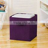 Household Non-woven Foldable Storage Cube Basket Bin Set of 6 thumbnail-3