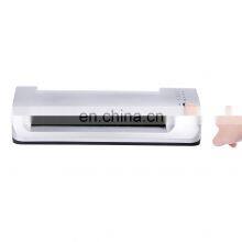 Factory Customized Photo/Paper/Document Hot Cold Laminator 2 Rollers Laminadora Frio A4 Cold Roll Laminating Machine thumbnail-3