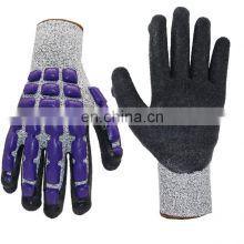 High Performance TPR Impact Mechanical Anti Cut Touchntuff Protection Work Safety Gloves