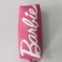Customized Wholesale Pink Pu Leather Pencil Pouch Fashion Waterproof OEM Available thumbnail-3