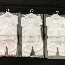Knitted Baby Set Four Pieces Baby Clothes Soft Baby Sweater Set thumbnail-1