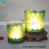 Best Selling Products/ Blue Pink Red Purple Glass Candlestick Holders for Wedding Deco / Aroma Oil Candle Burner