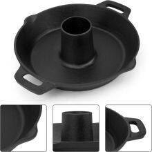 Hot Selling Nonstick Cookware Pre-seasoned Turkey Roasting Pan Cast Iron Chicken Roaster for Thanksgiving thumbnail-4