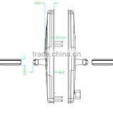 Security Touch Screen Electronic Keypad Swipe Card Door Locks thumbnail-6