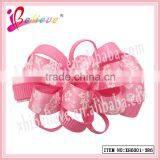 Popular Korker Curly Ribbon Hair Clip,elegant French Barrette Hair Clips Wholesale (XH6001-369) thumbnail-2