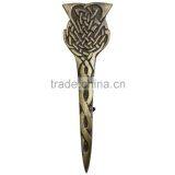 Scottish Kilt Pin In Antique Finished Made Of Brass Material thumbnail-1