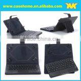 universal bluetooth leather keyboard tablets case , wireless keyboard for android tablets