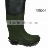 2013 men's rubber rain boots with classic design