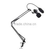 Articulated Microphone Stand for singing , recording songs and broadcast
