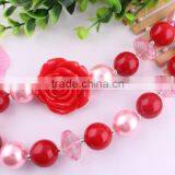 AAA Quality Latest Wholesale Large Acrylic Bead Necklace/Popular Colorful Bead Chunky Necklace thumbnail-1