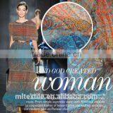 Chiffon Printed Floral 100% Silk Dress Fabric