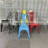Modern Style Coffee Shop Chair, Affordable Metal Chair thumbnail-1