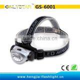 GS-6001 Led Headlight 8 Led With 3 Lighting Modes Headlight thumbnail-1