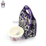 Wholesale Insulated Printing Neoprene Multi-compartment Lunch Bag thumbnail-3