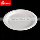 Food Grade Tableware Bagasse Paper Pulp Disposable Square Plate thumbnail-2