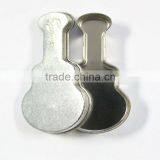 No Printing Guitar-shaped Tin Box thumbnail-1