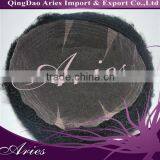 Hot Sale Cheap Afro Kinky Curl Indian Hair Black Mens Toupees for Sale thumbnail-4