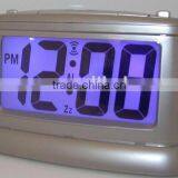 Big Digital LCD Alarm Back Light Clock