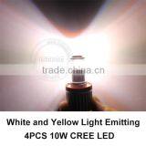 2x H11 High Power 600lm LED 10W H11 Led Lumen HeadLight Fog Daytime Running Light H8 DRL thumbnail-5