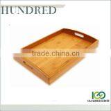 China Wholesale Hot Selling High Quality Bamboo Wooden Serving Tray thumbnail-2
