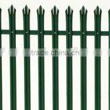 Hot Dipped Galvanized Steel Palisade Fencing