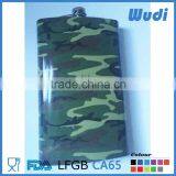 Camo Outdoor Hip Flask Big Capacity Enjoy Drinking Alcohol HF064C thumbnail-1