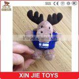 Plush Girrafe Keychain High Quality Stuffed Animal Pendent Mini Soft Deer Keychain