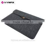 IVYMAX New Design Dark Grey Sleeve Case Cover Ultrabook Netbook Laptop Sleeve Bag for 9.7 Inc Ipad Pro thumbnail-2