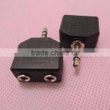 Stereo Audio 3.5 Male to 3.5 Female Connector Adapter