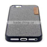 Beautiful Mobile Case Covers Laminated With Canvas for IPhone SE thumbnail-5