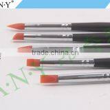 ANY Newest Design 5 PCS Pen Set Silicone Brushes For Nail Beauty Care thumbnail-4