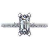 Solitaire With Accent Engagement Ring Mount103 thumbnail-1