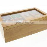 Wholesale Cosmetic Unfinished Wooden Tea Packaging Box thumbnail-2