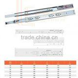 45mm Solf-closing 3-fold Ball Bearing Telescopic Drawer Slide thumbnail-2