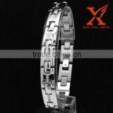 Wholesale Europe Jewelry 316l Silver Stainless Steel Bracelet Clasp For Fashion Men thumbnail-2
