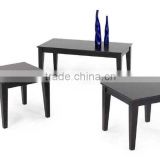 2 End Tables & 1 Black Cocktail Table