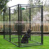 1.5x1.8m Welded Wire Panel Galvanized Outdoor Dog Kennel , Tube Dog Crate , Pet Cages thumbnail-3