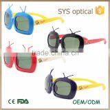 2016 New Model Goggle-box Shape Baby Sunglasses Funny Silicon Sunglasses thumbnail-3