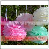 Pretty Fluffy Tissue Paper Pom Poms Hanging Baby Shower Decorations