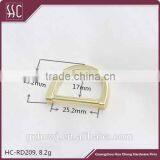 Metal D Ring for Bag Accessory, D Ring Buckle for Handbag,decorative Handbag Hardware of D RING thumbnail-1