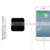 Dual Usb Square Travel Charger 4.8A for IPhone/iPad and Samsung thumbnail-3