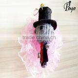 Cute Handmade Voodoo Doll Bag Pendant thumbnail-4