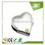 2016 New Item Heart Shape Pretty pu Leather Alarm Clock thumbnail-5