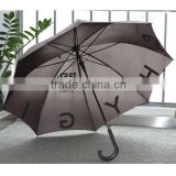 2015 Promotional 23 inch 8 ribs auto open straight umbrella with high quality