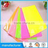 Good Quality Self Adhesive Fluorescent Sticker Paper Manufacturer
