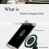 360 Rotating Magnetic Stand Holder Qi Wireless Charger for IPhone 5 6 6S Magnetic Wireless Charger thumbnail-3