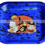 9" Halloween Design Square Paper Plate thumbnail-1