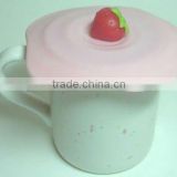 2012 New Lovely silicone mug cup cover/coffee cup cover